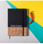 Bloco de Notas A5 com cortiça Personalizado – Brindes Promocionais Fusion Print