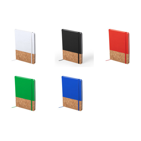 Bloco de Notas A5 com cortiça Personalizado – Brindes Promocionais Fusion Print