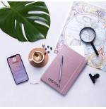 Bloco de Notas A5 Metálico Personalizado – Brindes Promocionais Fusion Print