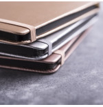 Bloco de Notas A5 Metálico Personalizado – Brindes Promocionais Fusion Print