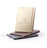 Bloco de Notas A5 Metálico Personalizado – Brindes Promocionais Fusion Print