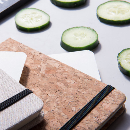 Bloco de notas A5 Ecológico em Cortiça – Brinde Personalizado Sustentável Fusion Print