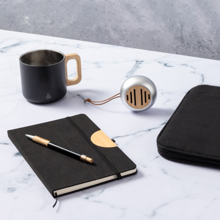 Bloco de Notas A5 com Suporte Telemóvel Personalizado – Brindes Promocionais Fusion Print