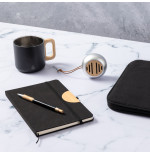 Bloco de Notas A5 com Suporte Telemóvel Personalizado – Brindes Promocionais Fusion Print