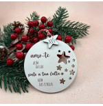 Bolas de Natal Personalizadas em MDF | Personalizados de Natal da Fusion Print