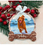 Bolas de Natal Personalizadas em MDF | Personalizados de Natal da Fusion Print