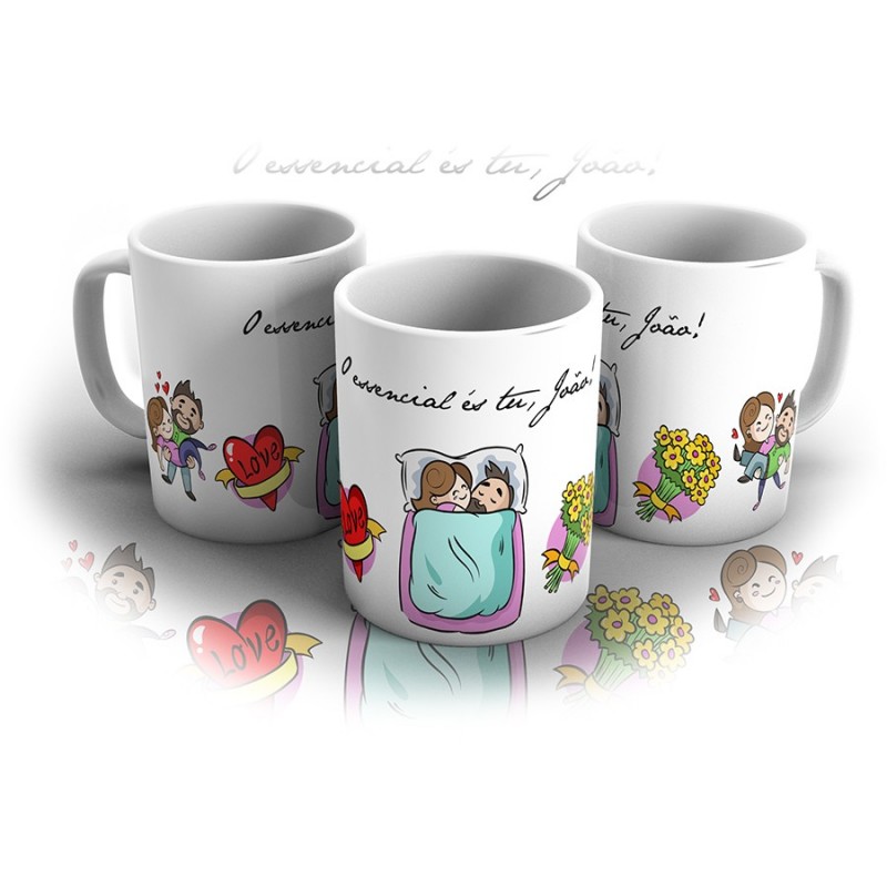 Caneca O essencial és tu!