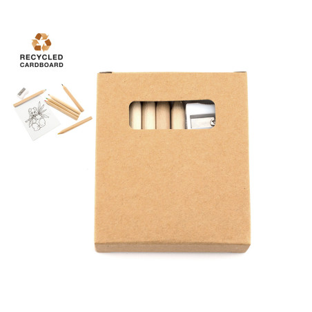 Conjunto para colorir com 8 lápis – Lembranças Fusion Print