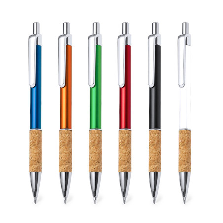 Pack de Canetas em Cortiça e Plástico Personalizadas- Brindes Corporativos e Eventos Fusion Print