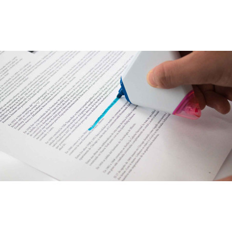 Conjunto de Marcadores Fluorescente Triangular Personalizável- Brindes Corporativos e Eventos Fusion Print