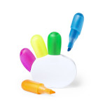 Conjunto de Marcadores Fluorescentes Personalizável- Brindes Corporativos e Eventos Fusion Print