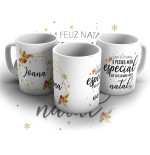 Caneca de Cerâmica 35cl Natal- Presentes e Decoração de Natal | Fusion Print
