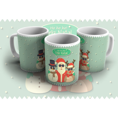 Caneca de Cerâmica 35cl Natal- Presentes e Decoração de Natal | Fusion Print