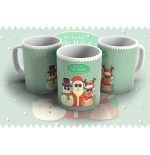 Caneca de Cerâmica 35cl Natal- Presentes e Decoração de Natal | Fusion Print