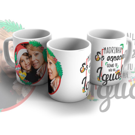 Caneca de Cerâmica 35cl Natal- Presentes e Decoração de Natal | Fusion Print