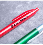 Pack de Canetas em Plástico Personalizadas- Brindes Corporativos e Eventos Fusion Print