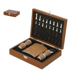 Conjunto de Whisky com Jogo de Xadrez Personalizado | Personalizados da Fusion Print