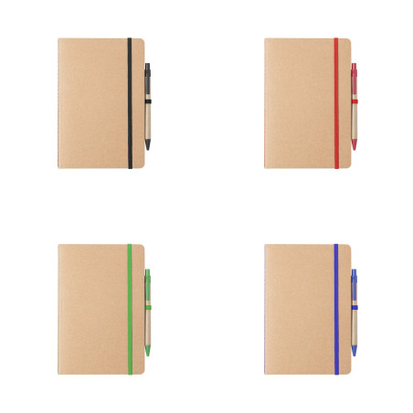 Conjunto Caderno A5 e caneta Personalizado – Brindes Promocionais Fusion Print