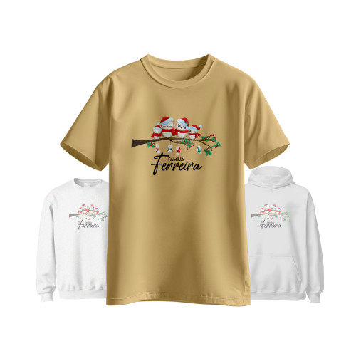 T-shirt Natal – Presente | Fusion Print