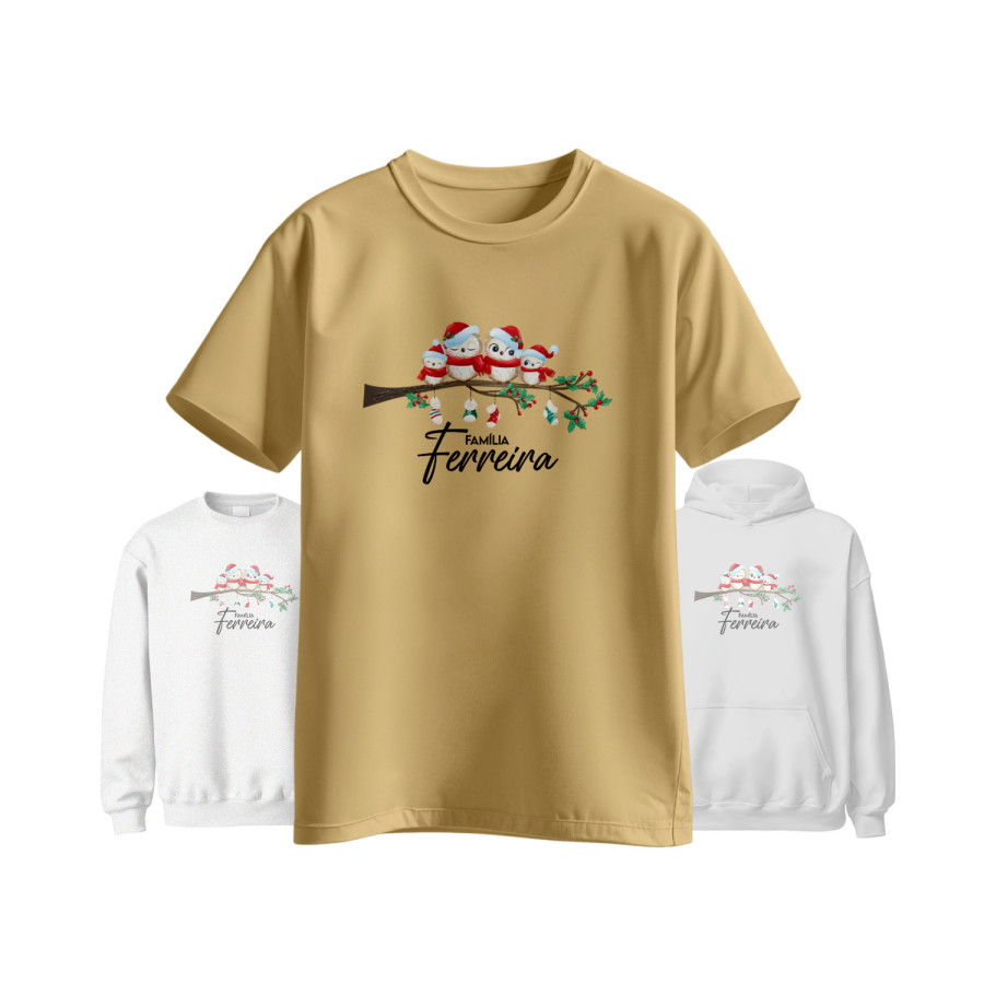 T-shirt Natal – Presente | Fusion Print