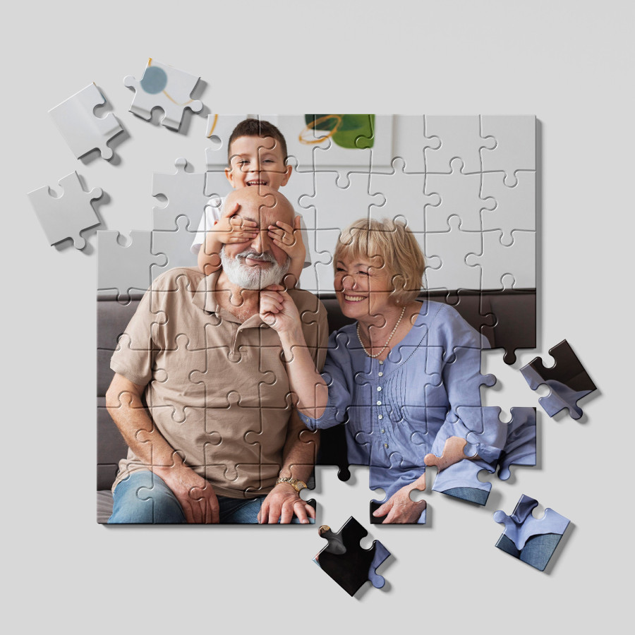 Puzzle Personalizado Dia dos Avós – Presente Único | Fusion Print